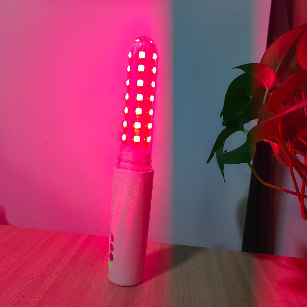 Vaginal Red Light Therapy Wand — GaAs Laser + Blue LED or 45-LED High Coverage