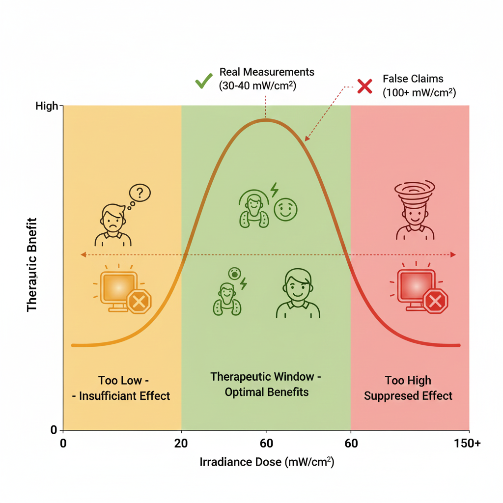 Is Your Red Light Panel Actually Working? The Irradiance Question