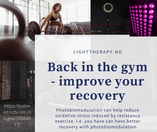 Rødlysterapi for stølhet etter trening – kom deg raskere i høst