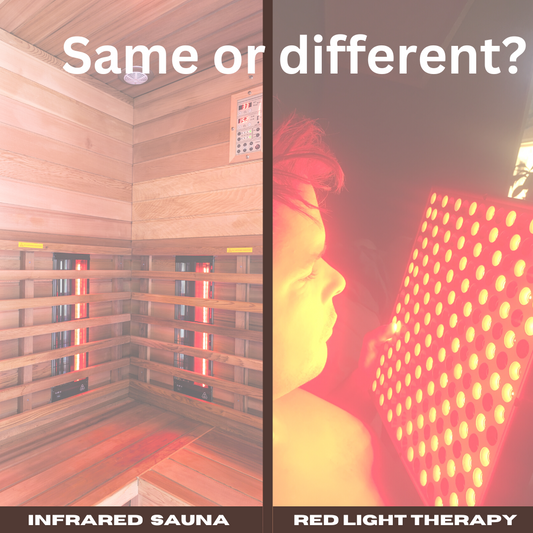 2 minute read - You have an infrared sauna, is it the same as a red light therapy device?