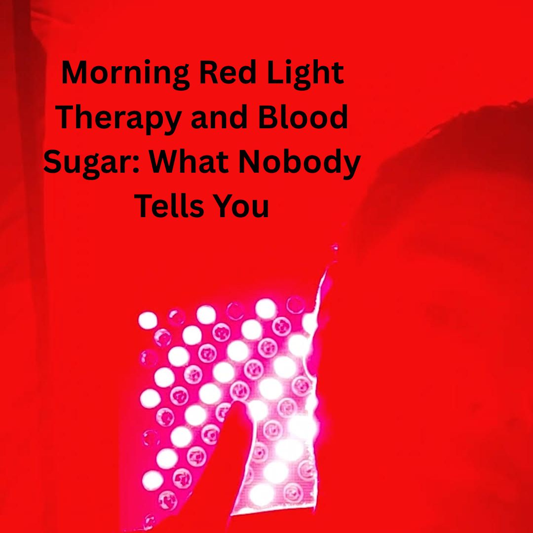 Morning Red Light Therapy and Blood Sugar: What Nobody Tells You