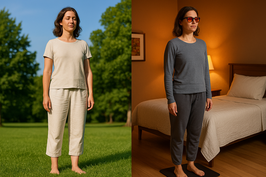 Grounding Sheets & Blue Light Blockers in Norway this Autumn