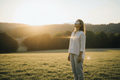 Person outside in morning sunlight within first hour of waking, cortisol awakening response and melanopsin activation