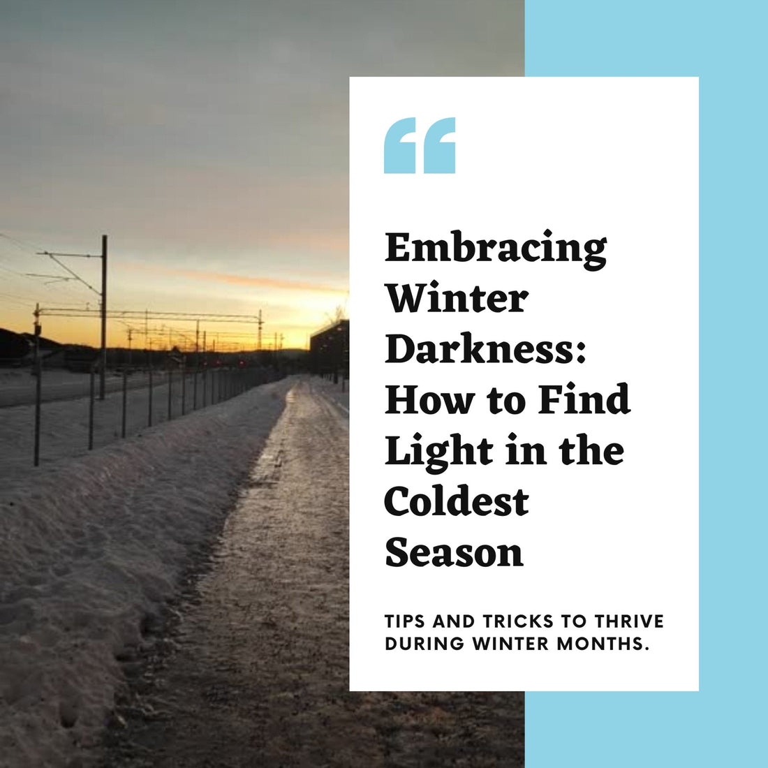 Photobiomodulation and Light Therapy: A Guide to Winter Circadian Balance - Home Light Therapy