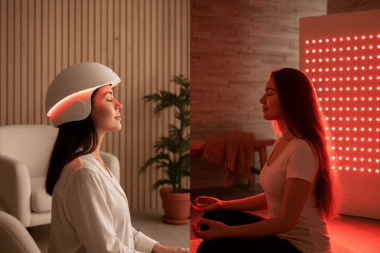 Red Light for Hair Growth: Cap vs Panel Explained - Home Light Therapy