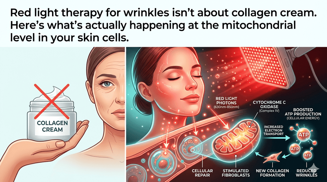 Red Light Therapy for Wrinkles: What's Really Under Your Skin - Home Light Therapy