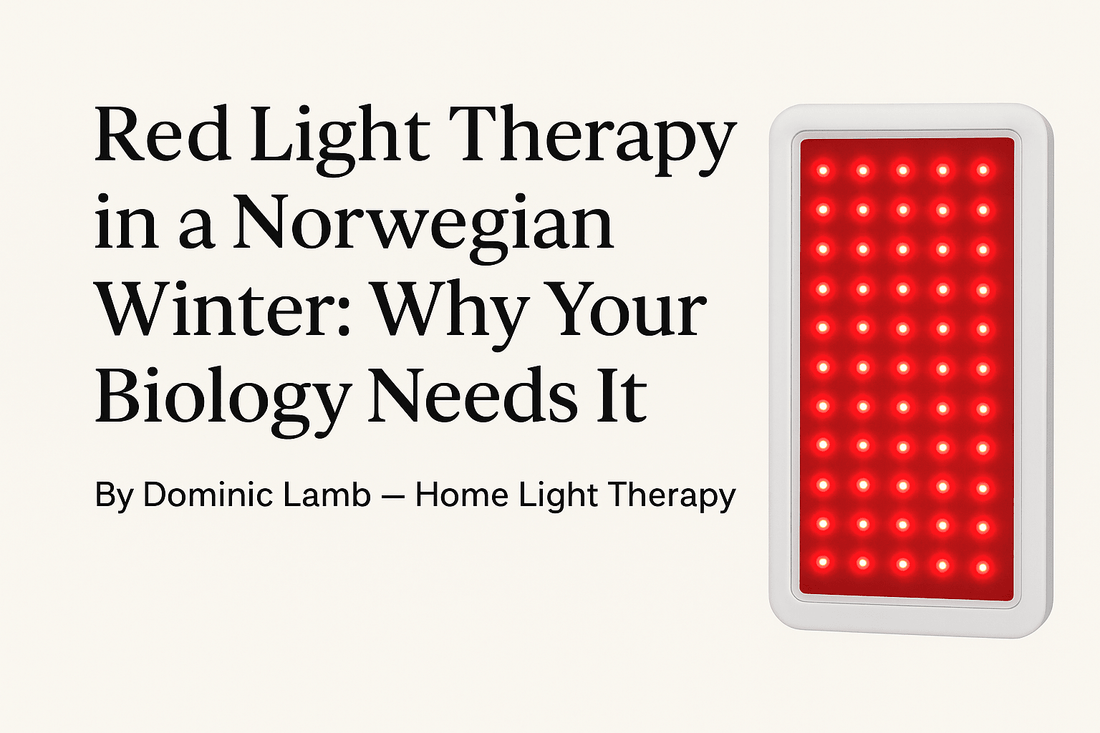 Red Light Therapy in a Norwegian Winter - Home Light Therapy