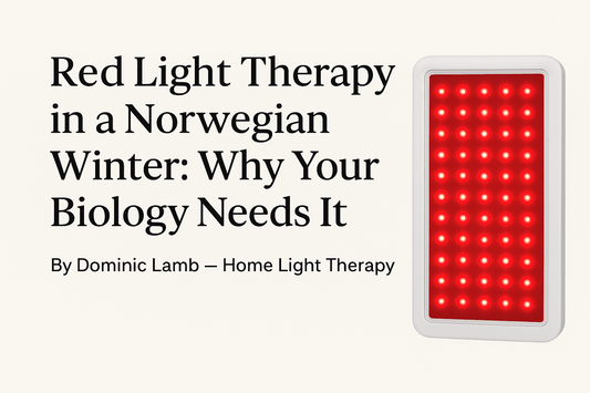 Red Light Therapy in a Norwegian Winter - Home Light Therapy