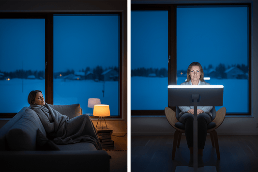 Why You Crash at 7 PM Every Evening | LightTherapy.no - Home Light Therapy