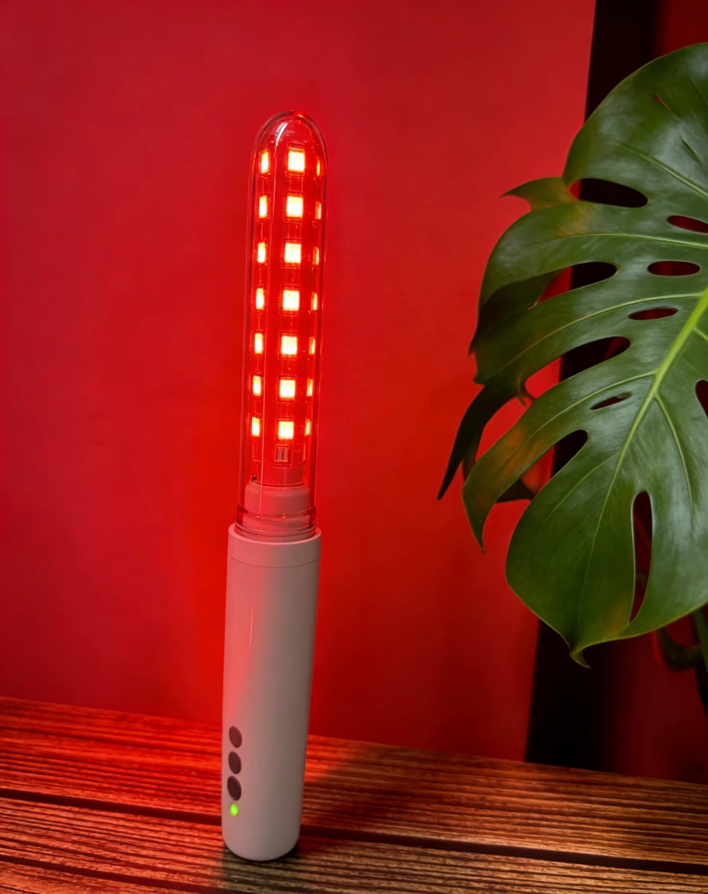 Vaginal Red Light Therapy Wand — GaAs Laser + Blue LED or 45-LED High Coverage