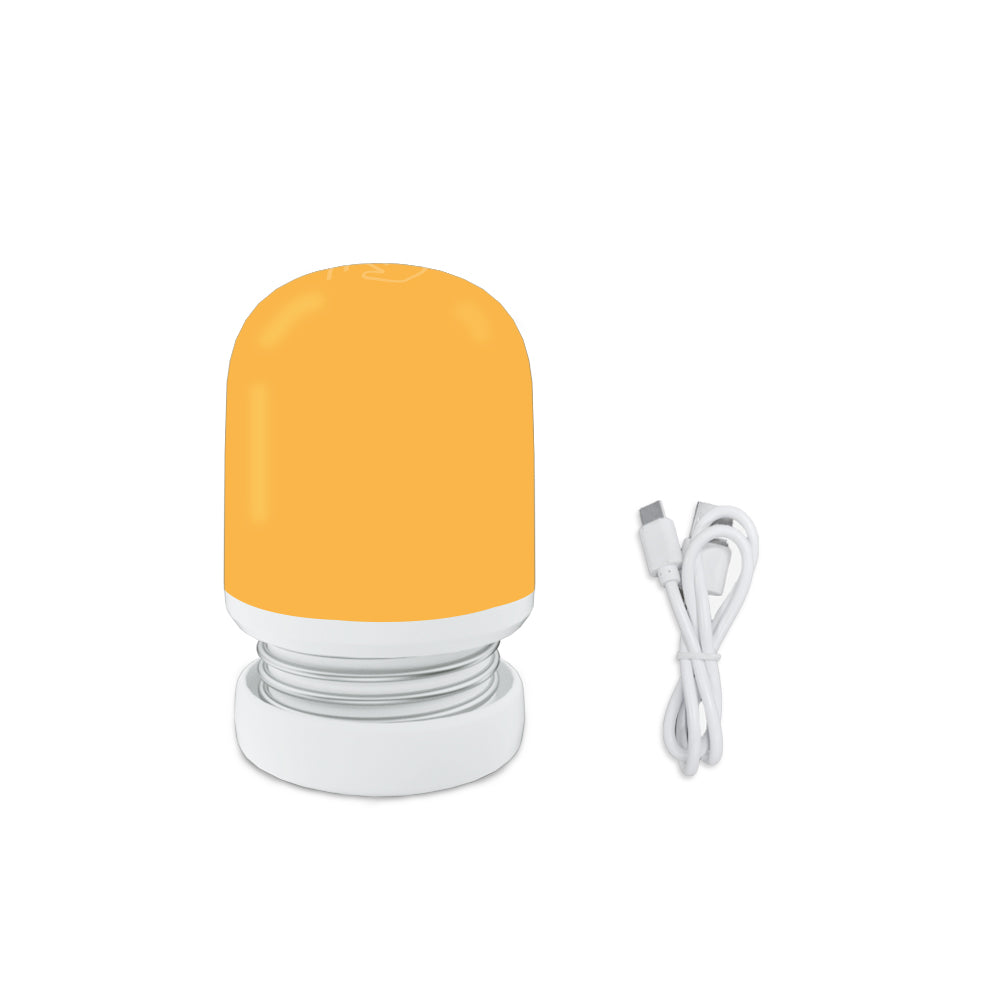 Wireless LED Night Lamp for Kids – Red & Amber Light Trådløs Nattlampe