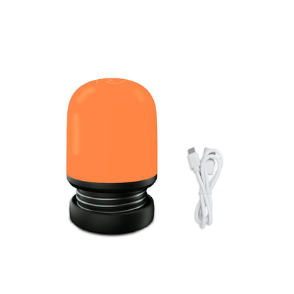 Wireless LED Night Lamp for Kids – Red & Amber Light Trådløs Nattlampe