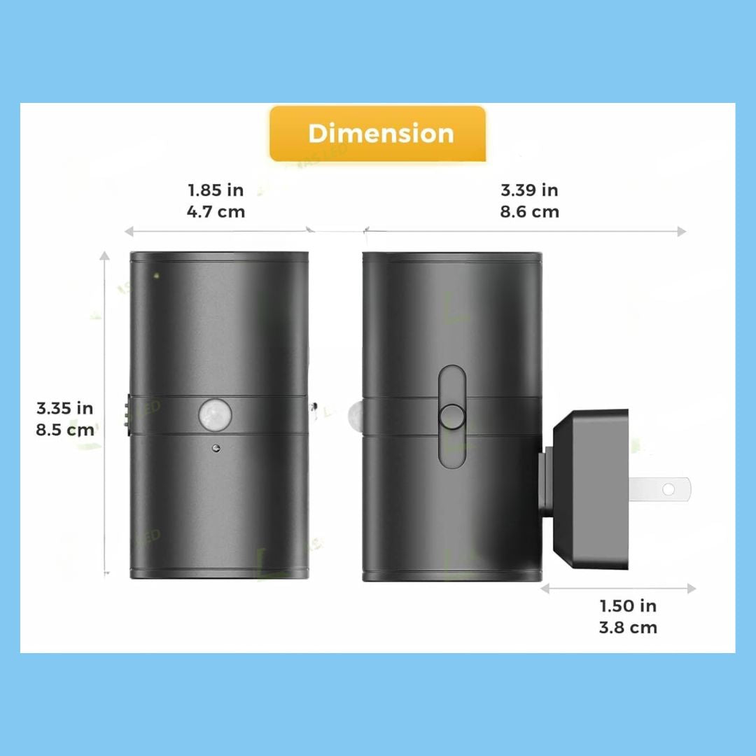 SleepGuard - Motion-Activated Amber Night Light