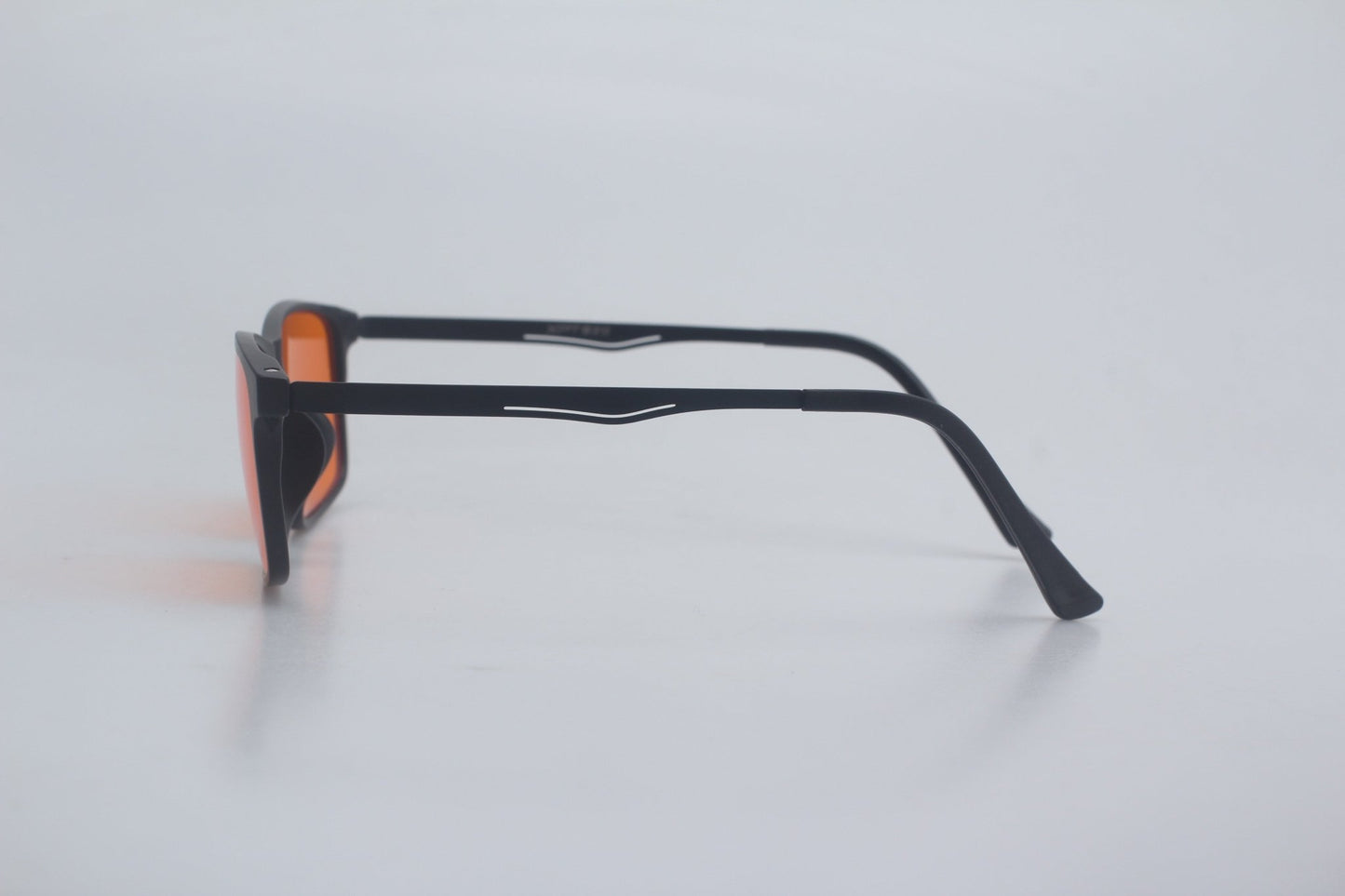 Blue Light Blocking Glasses for Sleep | AfterDark Titanium – Amber & Red