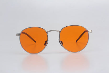 Arc Blue Light Blocking Glasses - Round Metal, Rubber Grip - Home Light Therapy