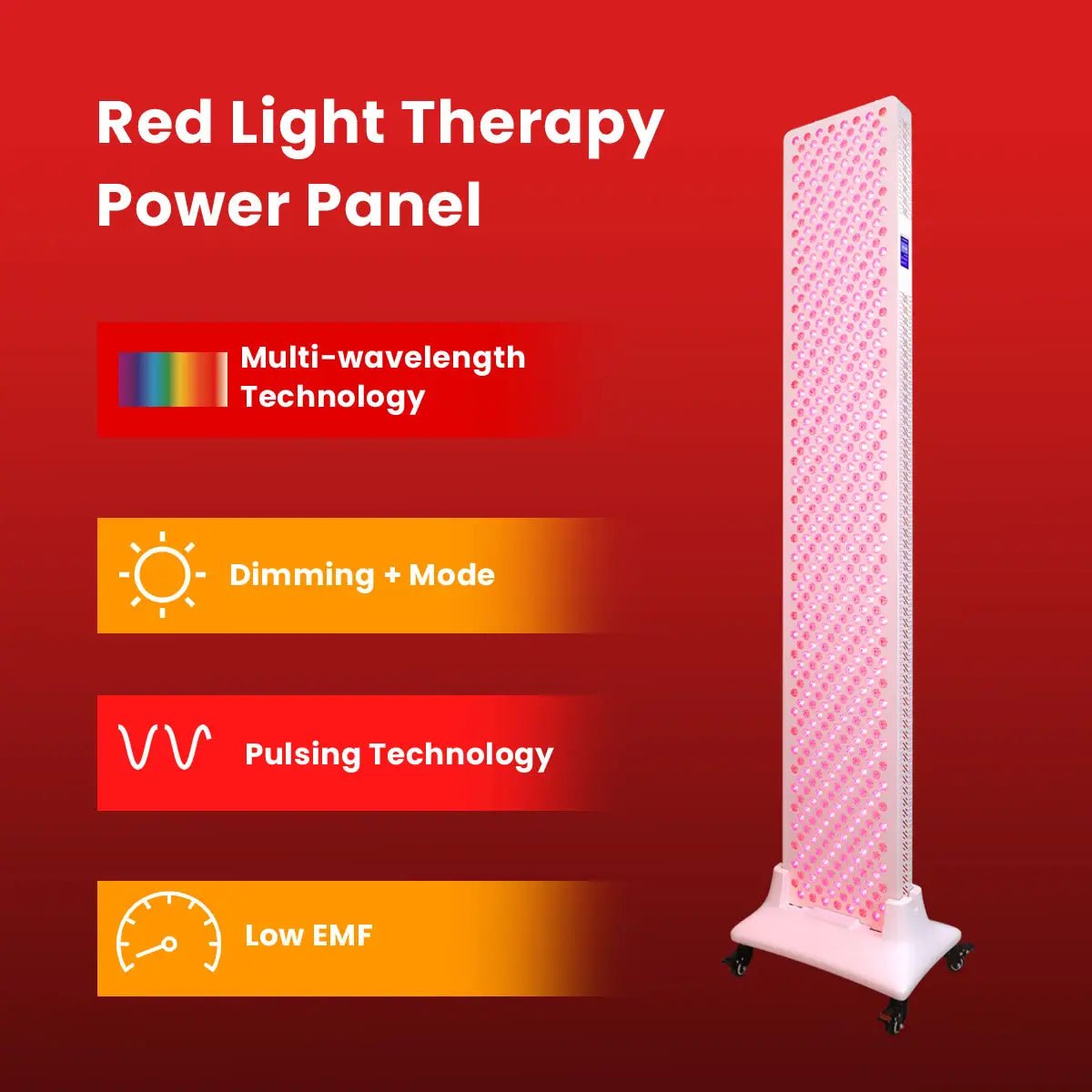 Complete Body Red Light Therapy Panel | Custom Built – Norway - Home Light Therapy