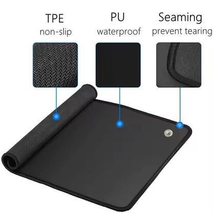 Jordingsmatte for Dagtid – Desk & Daytime Grounding Mat - Home Light Therapy