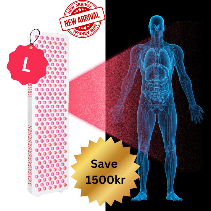 Rødlysterapi panel for restitusjon