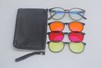AfterDark Meridian four-lens blue light blocking glasses Norway