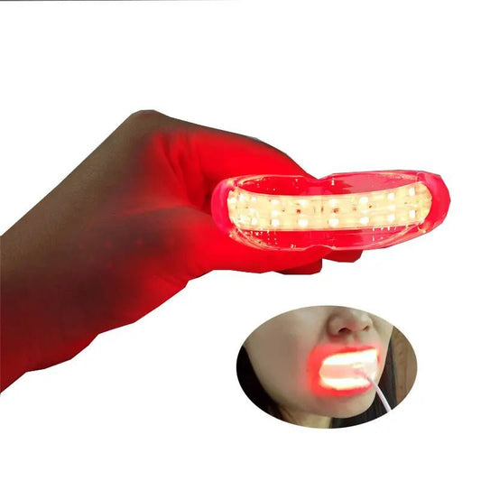 Oral care LED light therapy mouth guard. - Home Light Therapy