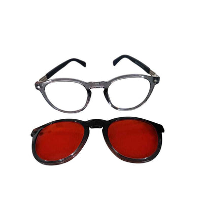Phase Shift — Clear + Amber Blue Light Glasses | AfterDark Norway - Home Light Therapy