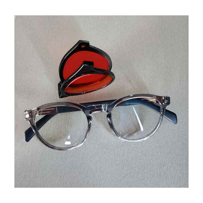 Phase Shift — Clear + Amber Blue Light Glasses | AfterDark Norway - Home Light Therapy