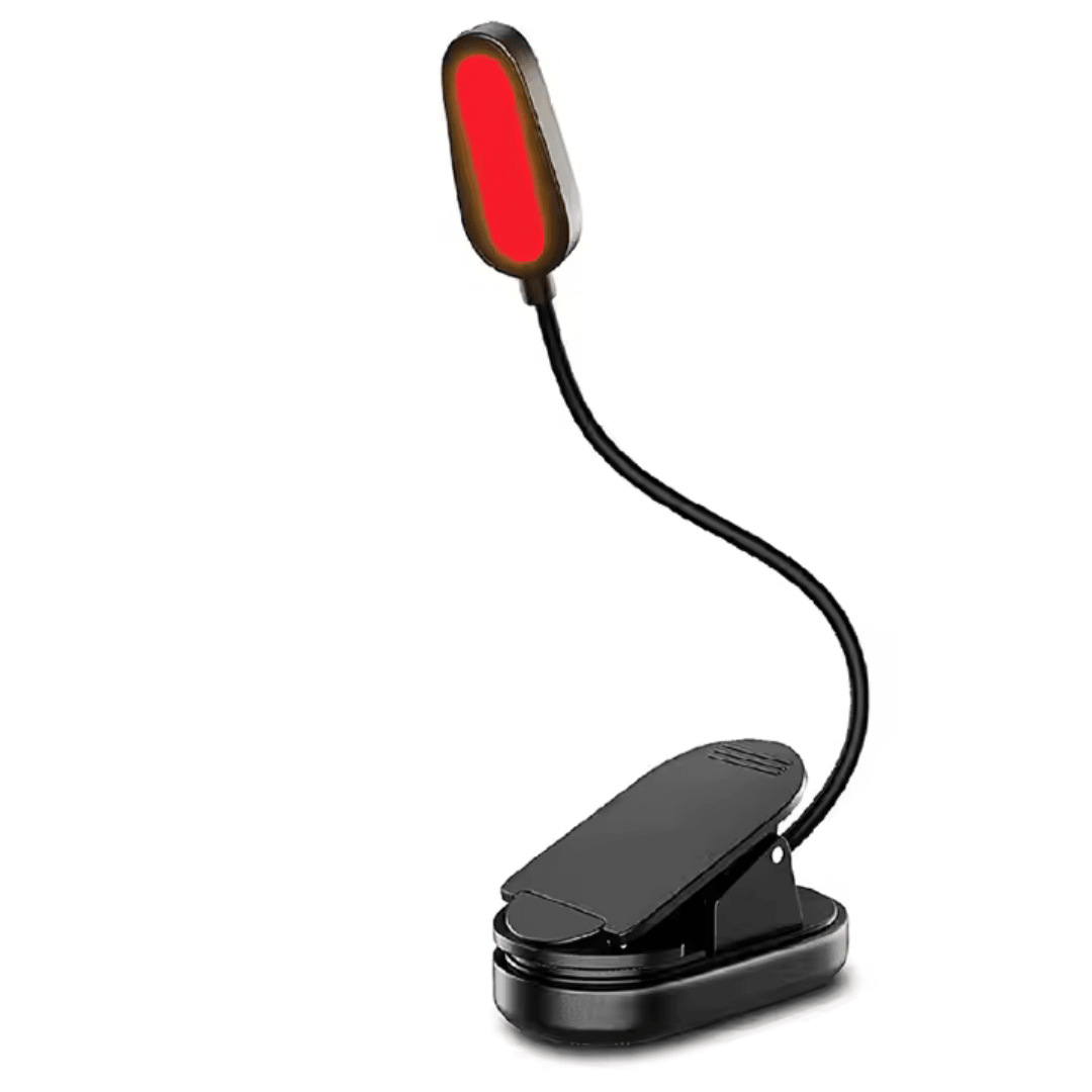 Red light reading light - Read and sleep right - Home Light Therapy