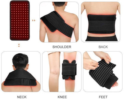 Red Light Therapy Wrap – Portable Battery - Powered | Home Light Therapy - Home Light Therapy