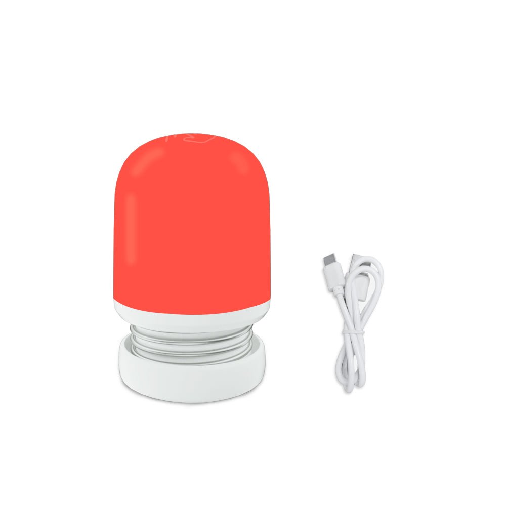 Wireless LED Night Lamp for Kids – Red Light Trådløs Nattlampe - Home Light Therapy